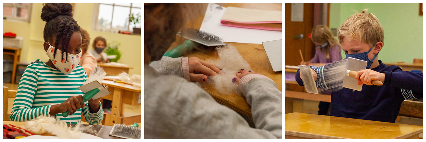Hands on learning at City of Lakes Waldorf School